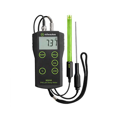pH-Meter With Thermometer MV 102